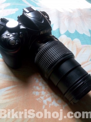 Nikon D3200 With Kit Lens 18-55 + Zoom Lens 55-200